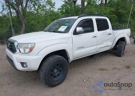2013 Toyota Tacoma Double Cab z USA, uszkodzony, nr VIN 3TMLU4EN1DM114542